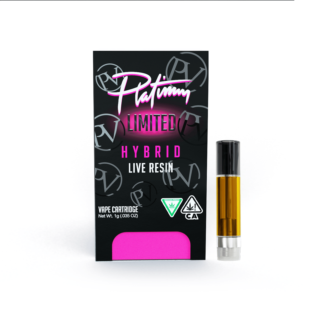 Platinum Vape LIVE RESIN Animal Mintz (Hybrid) 510 Thread Cartridge 1g