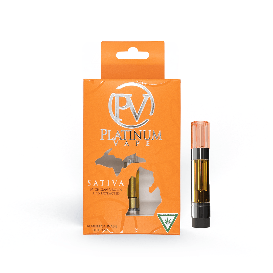 Platinum Vape Grapefruit (Sativa) 510 Thread Cartridge 1g