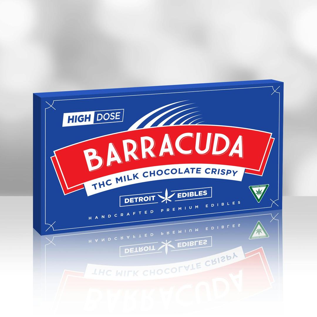 Barracuda Bar, Milk Chocolate Crispy - High Dose