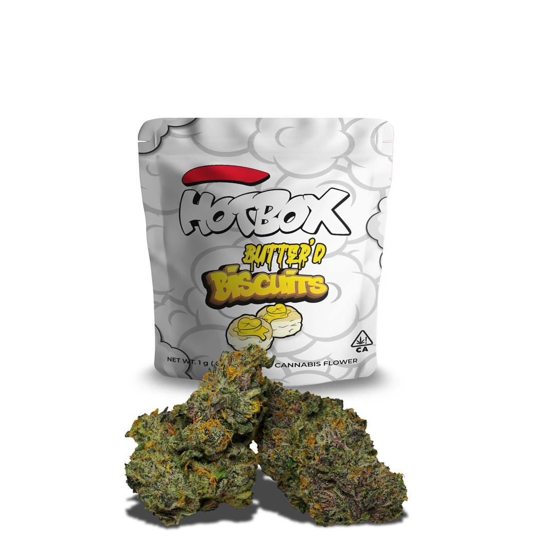 HOTBOX | Butter'd Biscuits Indica (1g) Indoor Flower