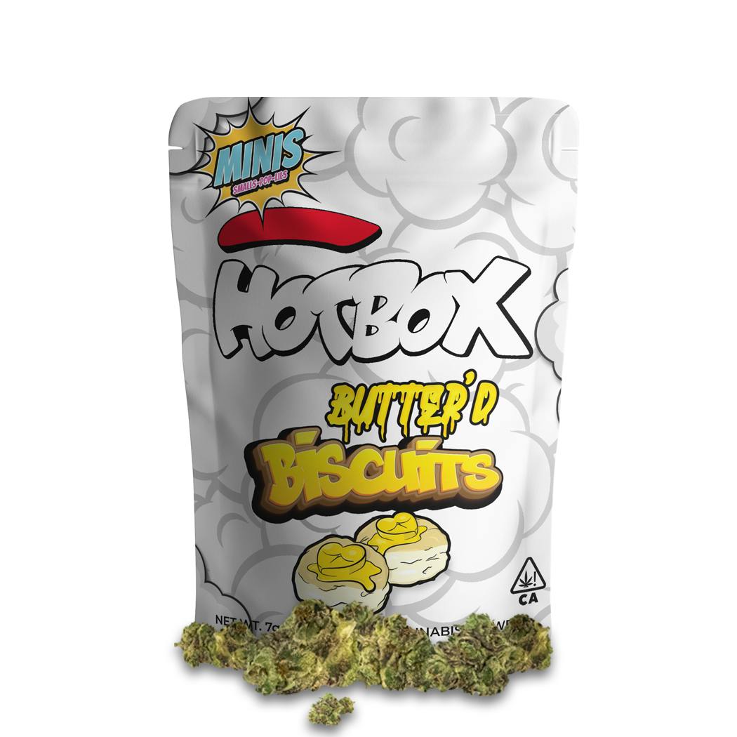 HOTBOX | Butter'd Biscuits Indica (7g or 1/4 oz) Indoor Flower