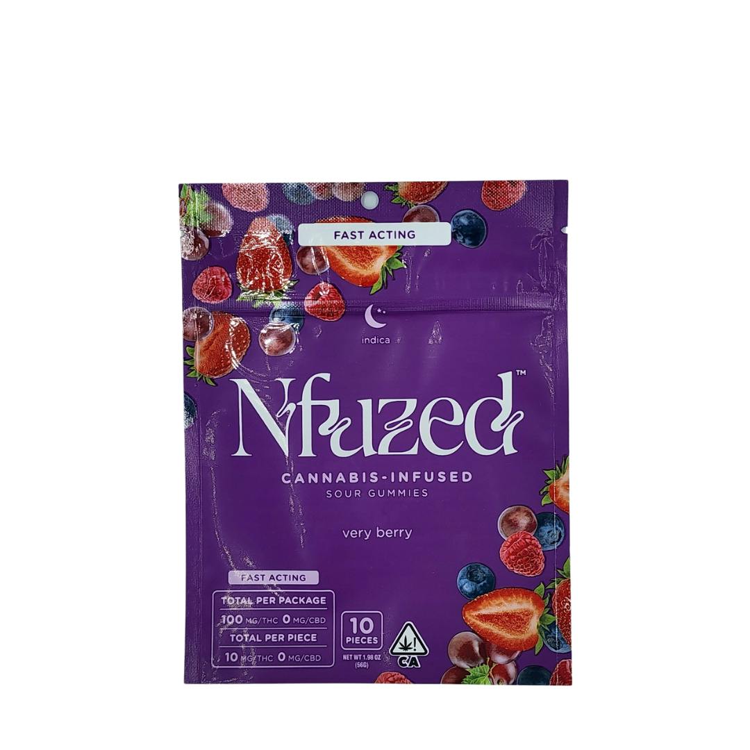 Fast Acting Berry Indica Sour Gummy