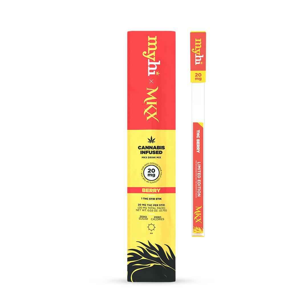 MyHi Infused STIR STIKS "Berry" (Single Pack)