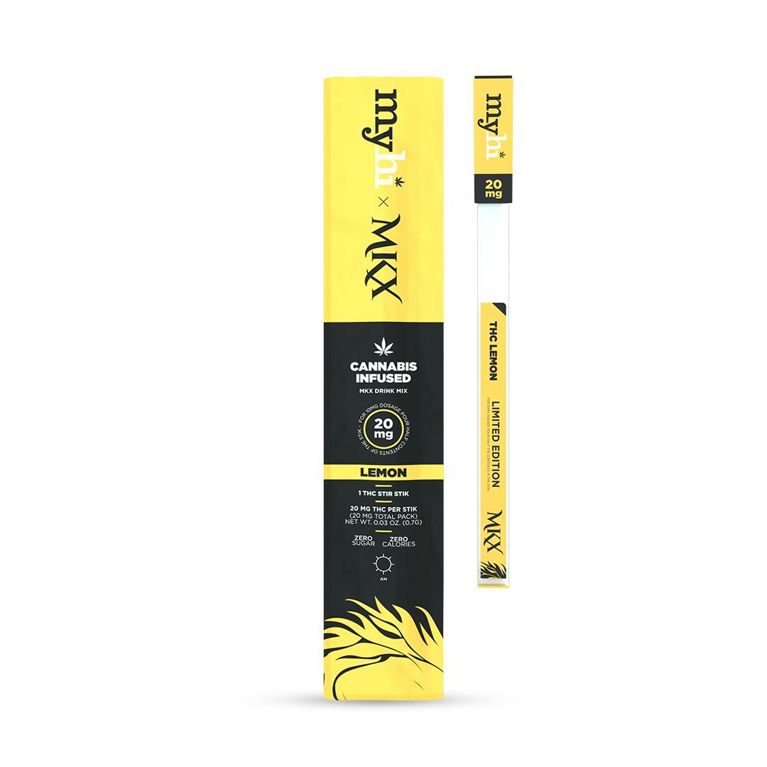 MyHi Infused STIR STIKS "Lemon" (Single Pack)