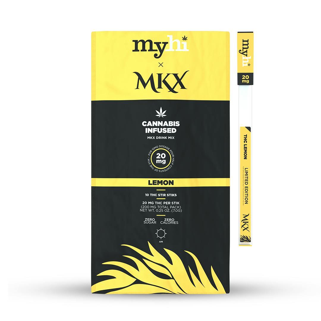 MyHi Infused STIR STIKS "Lemon" (5 Pack)