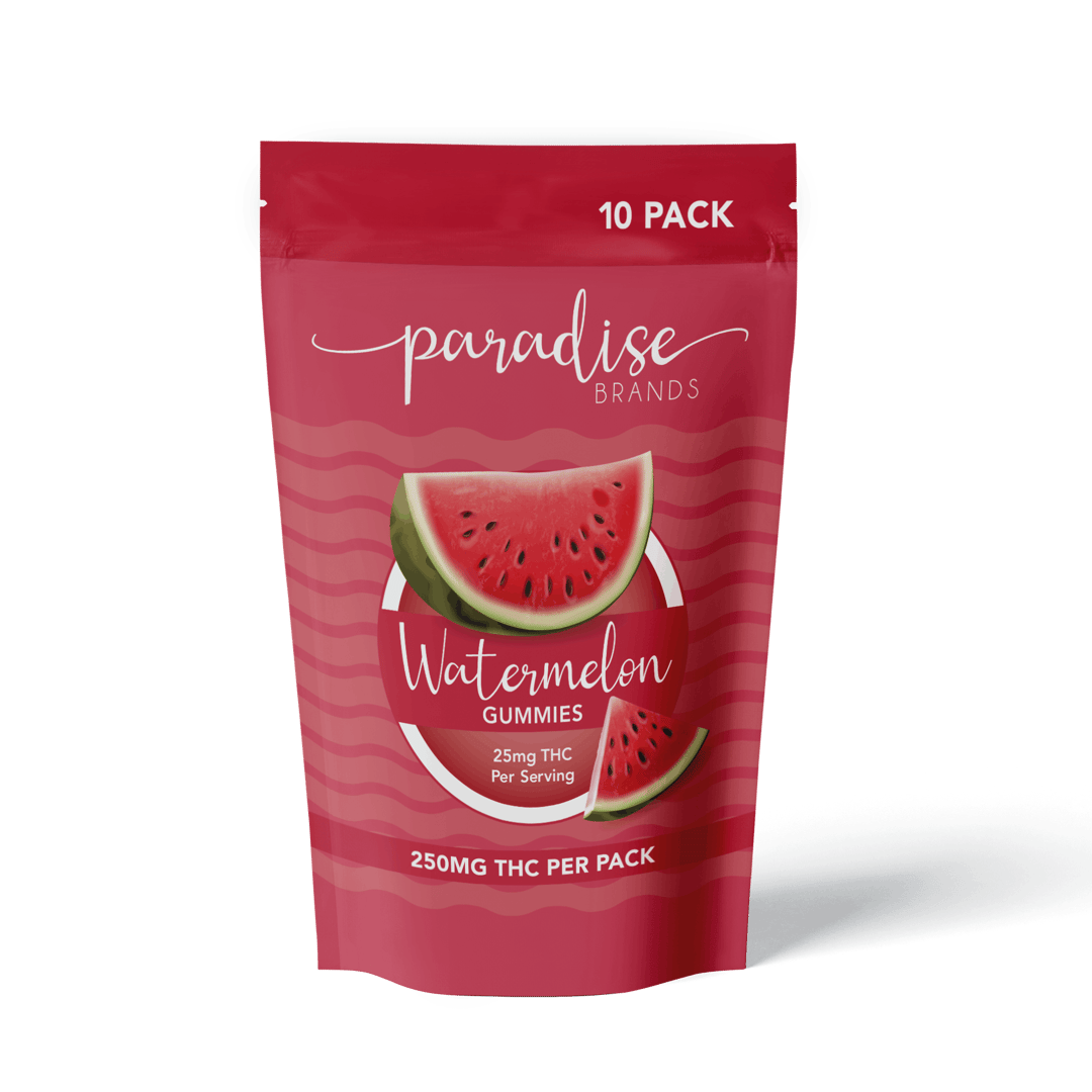 10 Pack Gummies Watermelon 250mg
