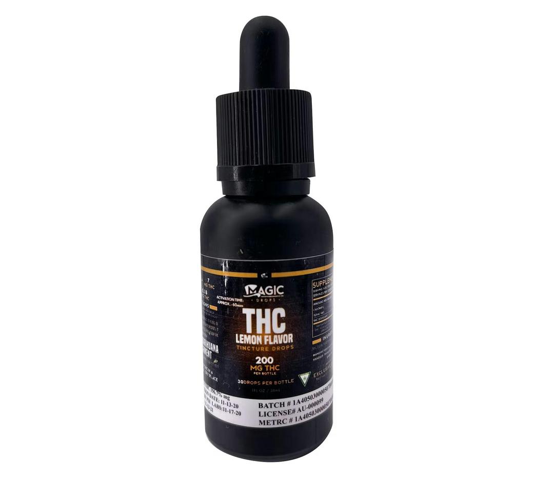 MAGIC DROPS LEMON TINCTURE 200MG REC