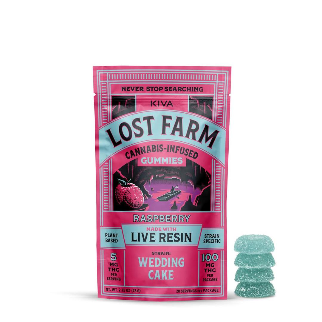 Lost Farm Raspberry x Wedding Cake - 5mg /100mg