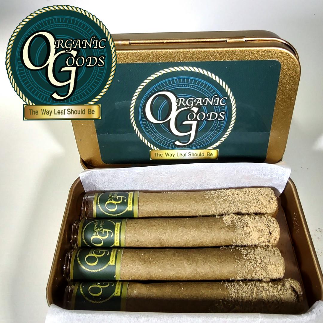 Organic Goods TF Mini Blunts Dipped in Badder & Kief Fruit Roll-Up 6.8 G