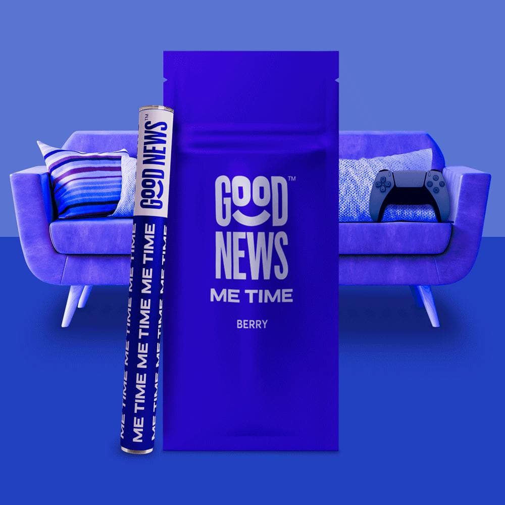 Me Time Berry | Indica Disposable Vape Pen [500mg]