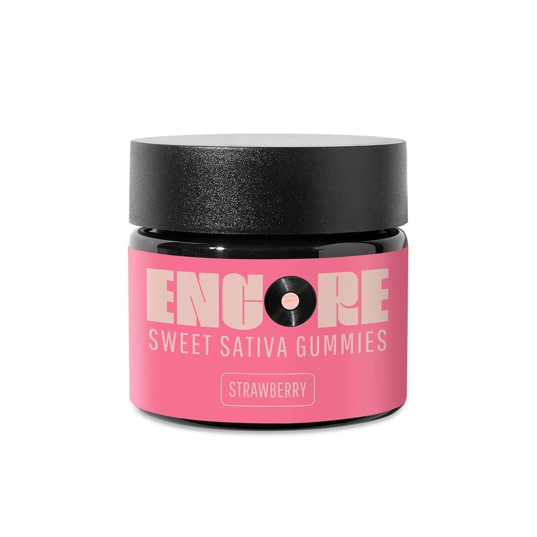 Strawberry Gummy - Sativa [5pk] (50mg)