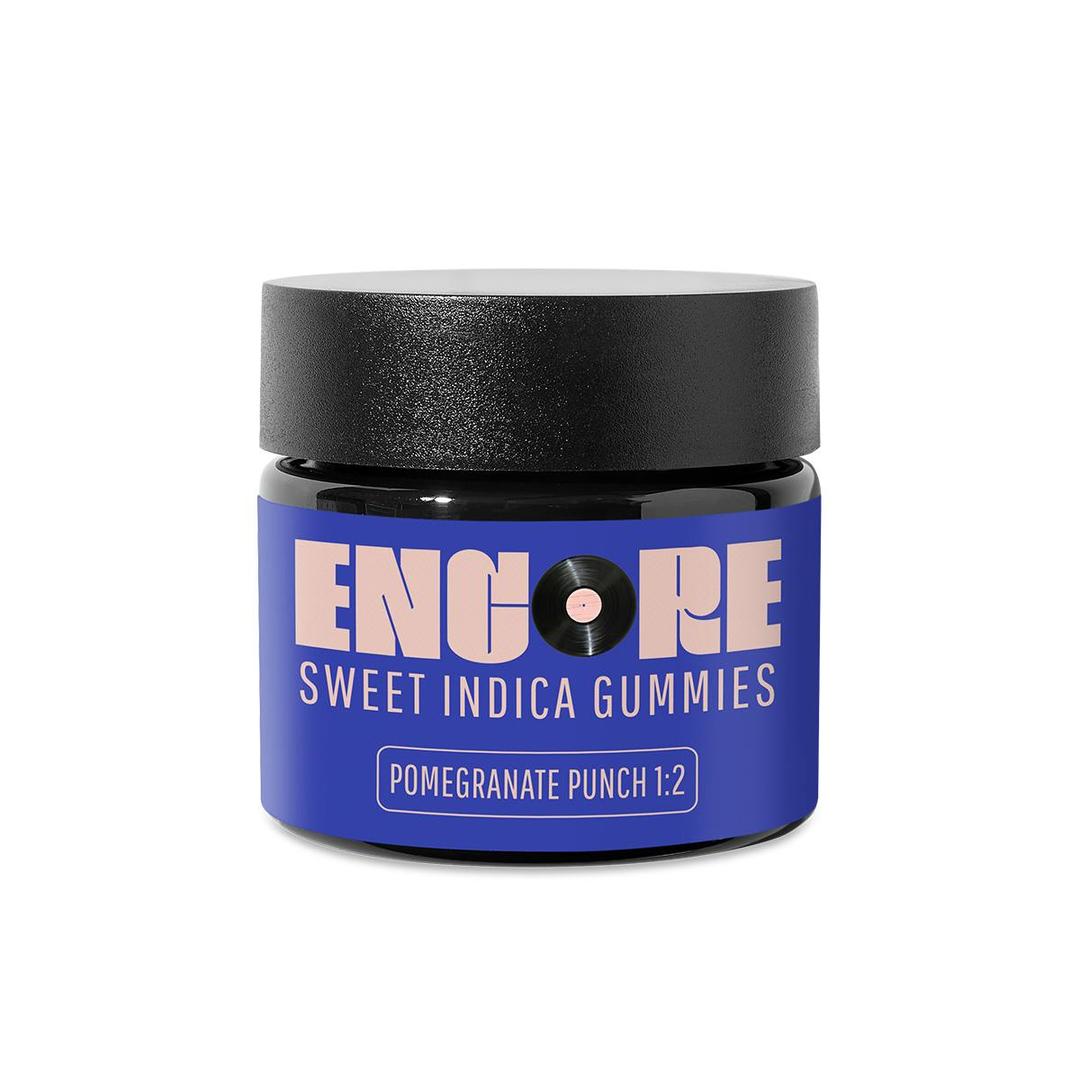1:2 Pomegranate Punch CBN Gummy [10pk] (55mg CBN/110mg THC)