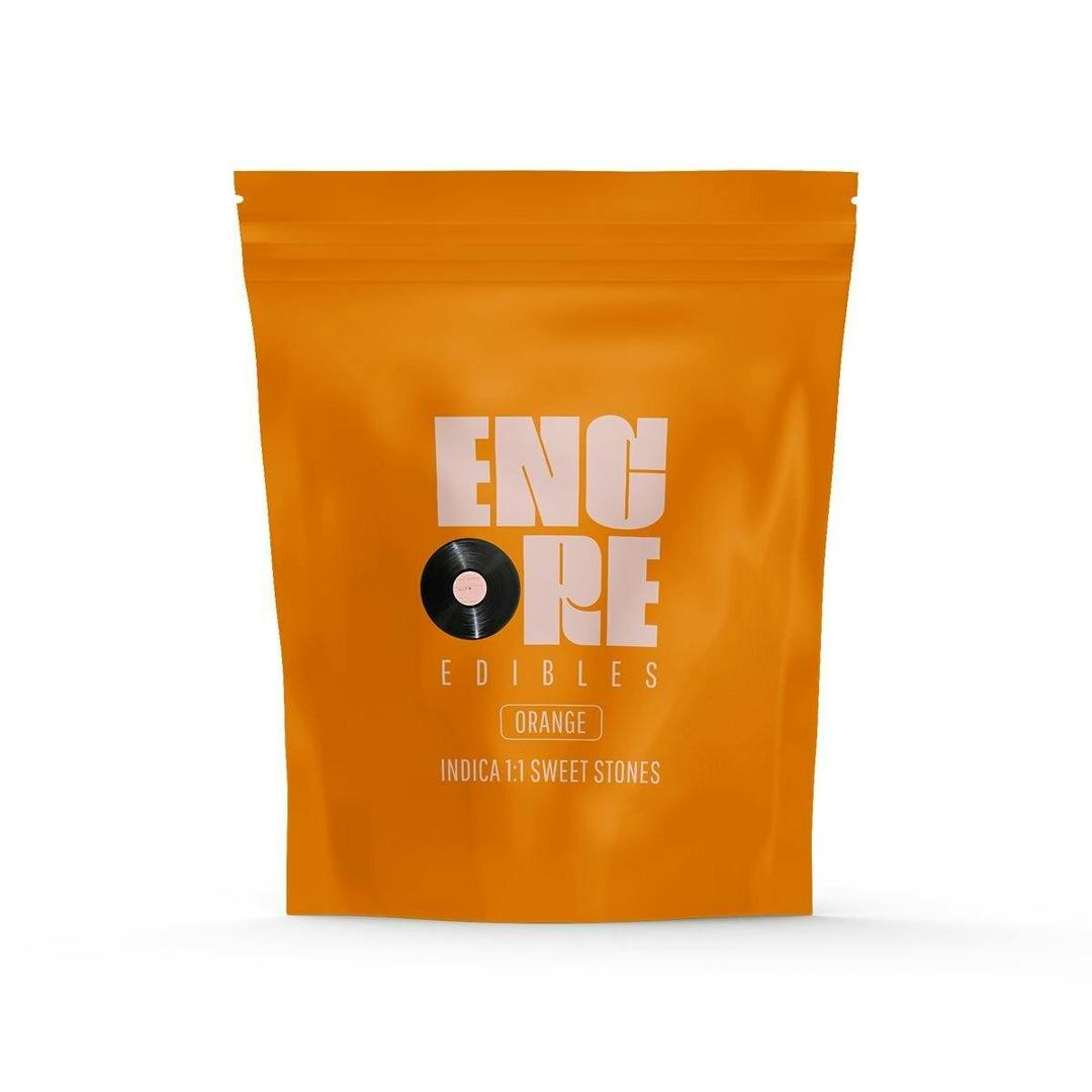 1:1 Orange Sweet Stones [10pk] (110mg CBD/110mg THC)