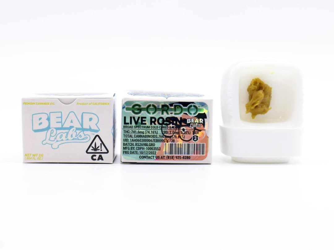 Gordo T3 Live Rosin - 1g