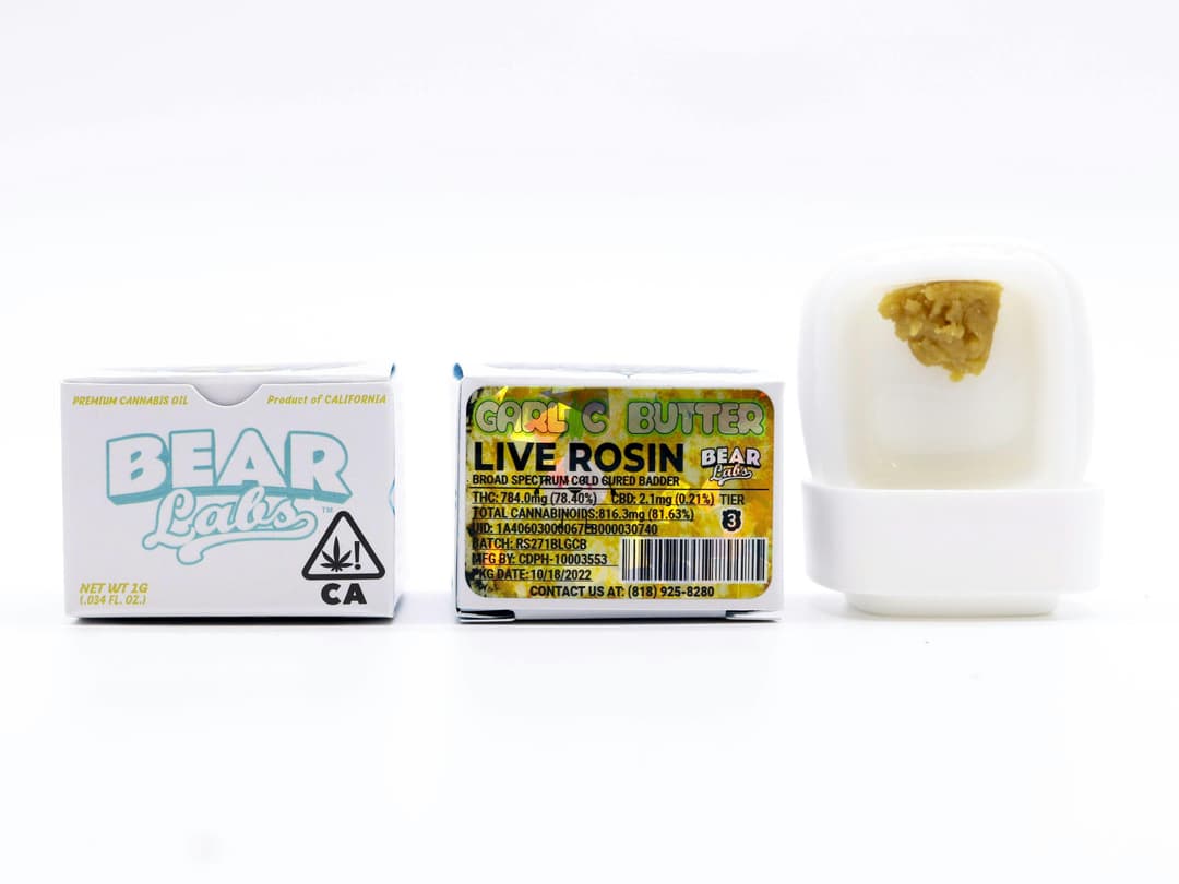 Garlic Butter T3 Live Rosin - 1g