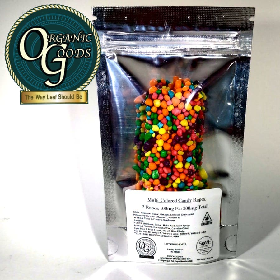 OG Fruity Candy Rope w/Hash Rosin and Premium Concentrate 200 MG