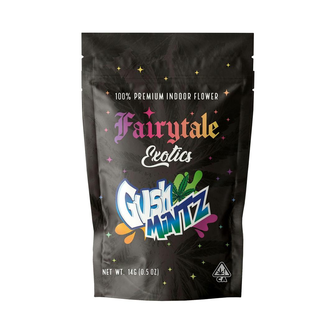 FAIRYTALE EXOTICS | 14 Gram Gush Mintz Premium Indoor (HYBRID) 28% THC
