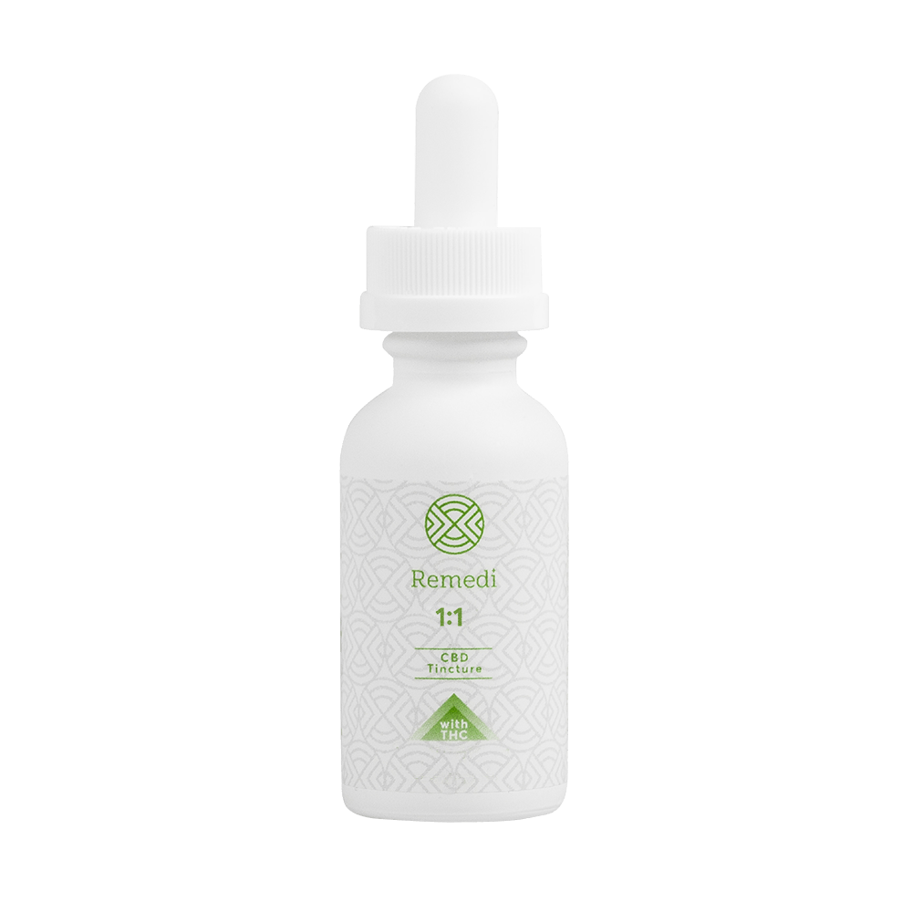 1:1 Relief Green Apple Tincture [30ml] (50mg CBD/50mg THC) - Florida