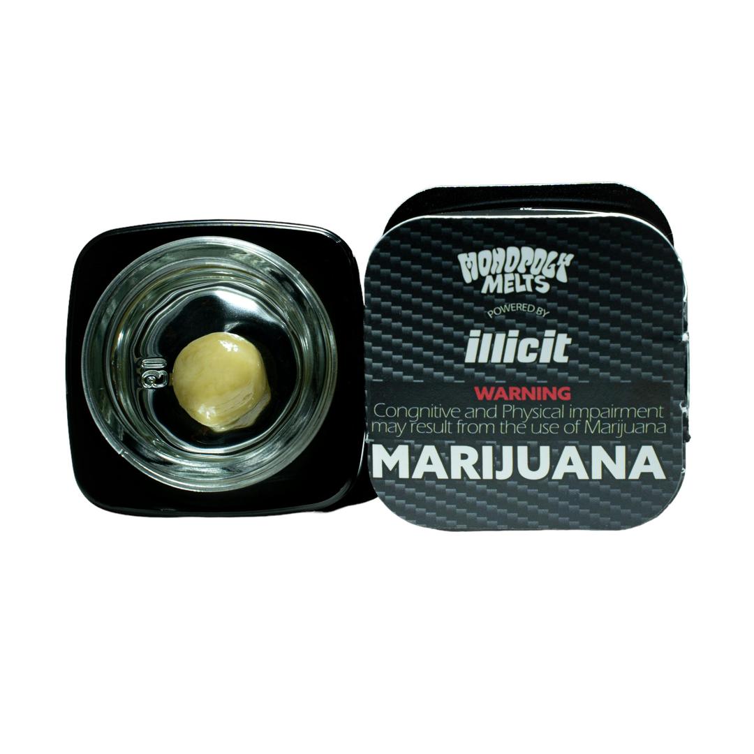 Live Cold Cure Rosin: Creamz 1g - Monopoly Melts powered by ILLICT