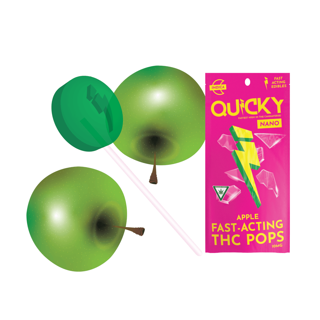 Quicky Sucker - Apple (Indica) - 10mg