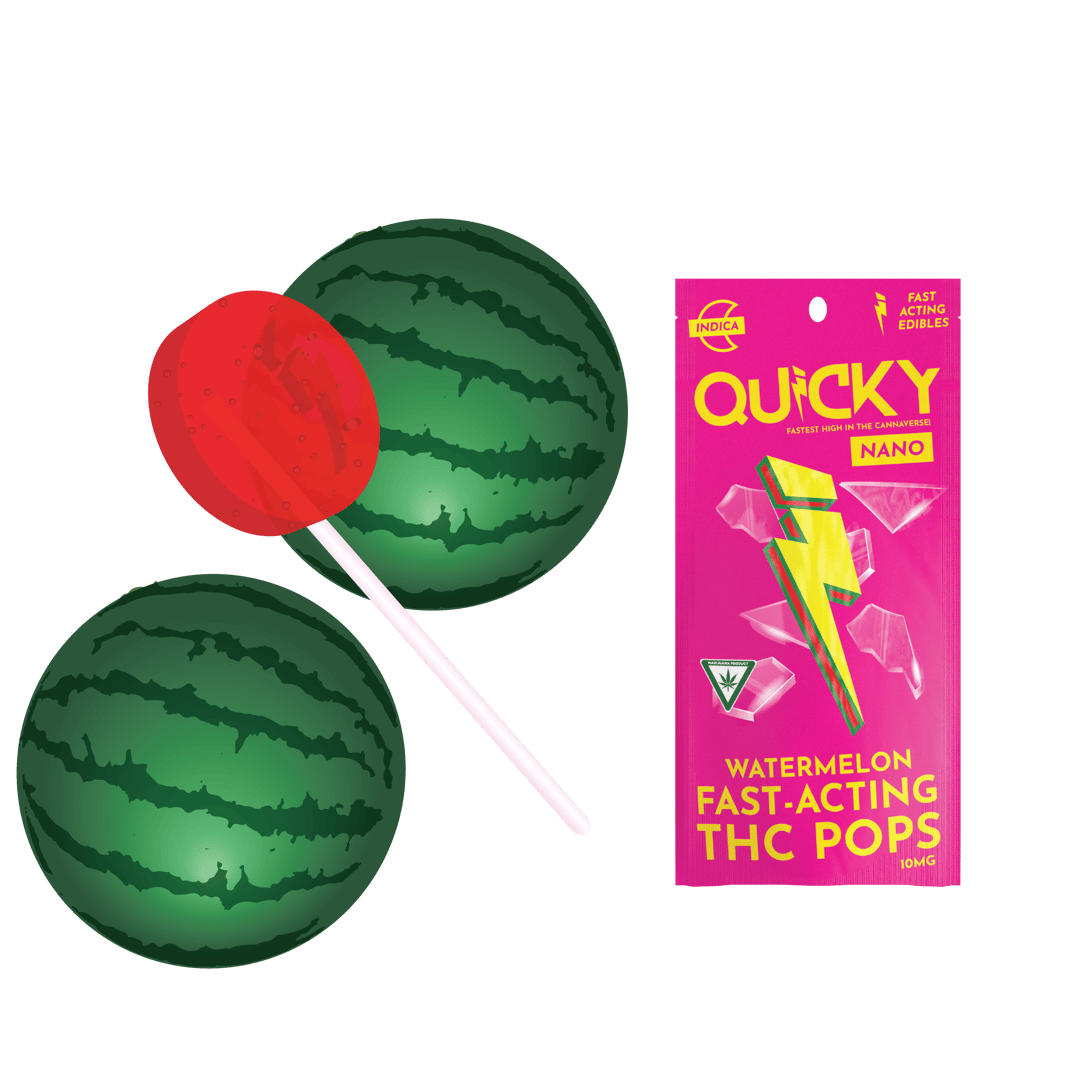 Quicky Sucker - Watermelon (Indica) - 10mg