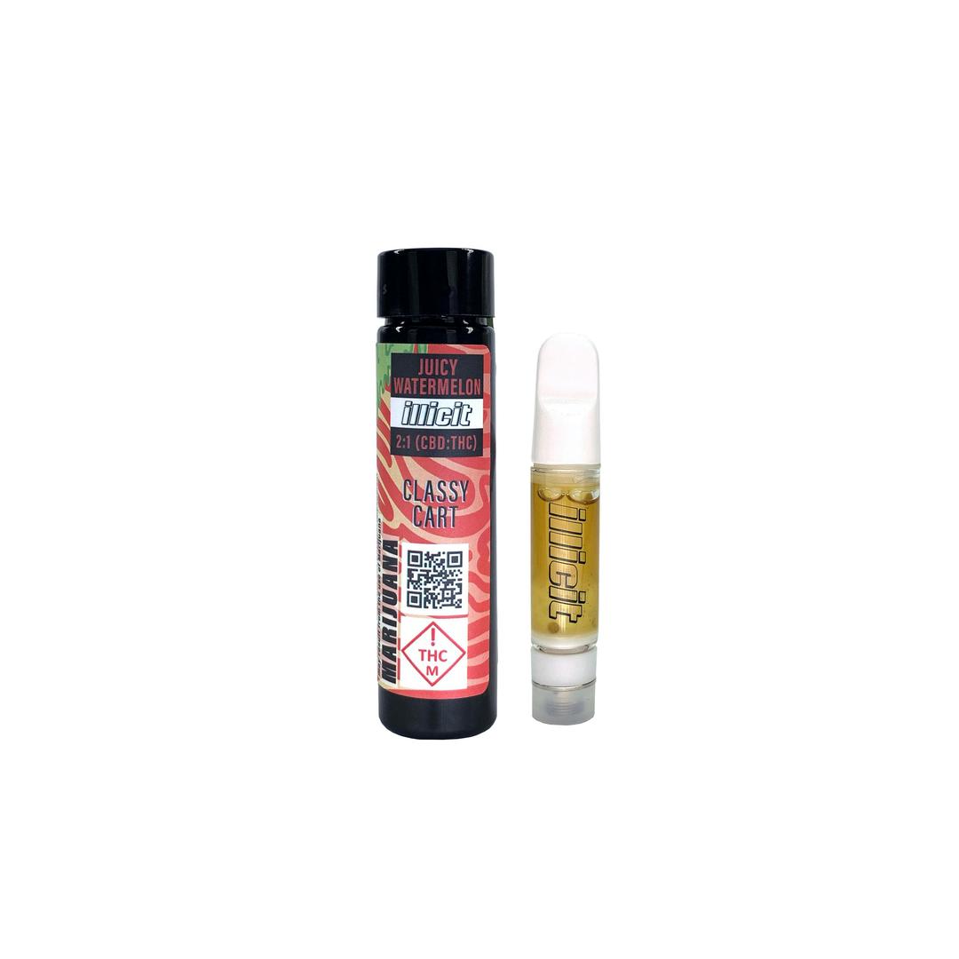 2:1 Juicy Watermelon 1g Classy Cart (Sweet)