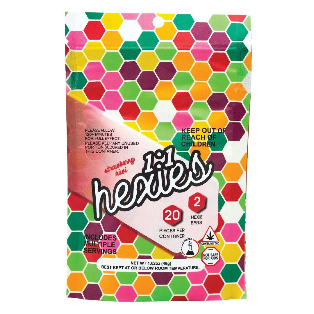Hexies 1:1 Strawberry Kiwi (20 Pack)
