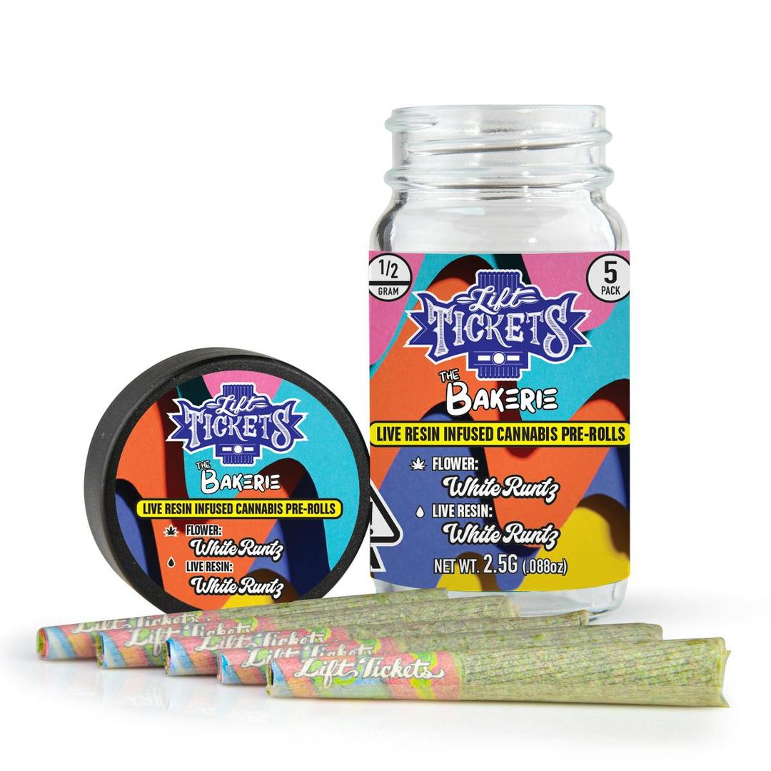 White Runtz x White Runtz - Infused Pre-Roll 5-Pack