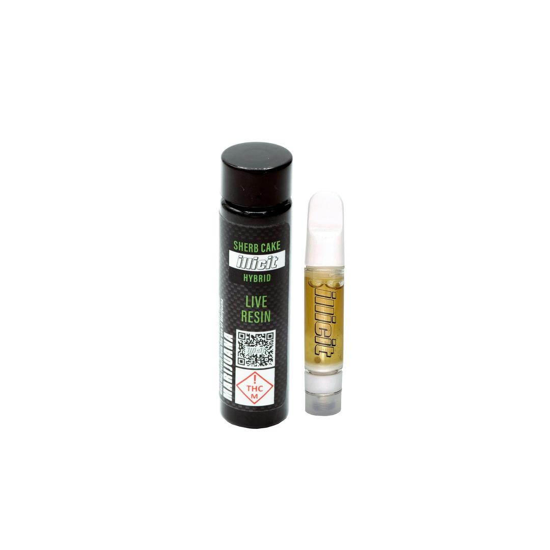 Sherb Cake 1g Live Resin Cartridge