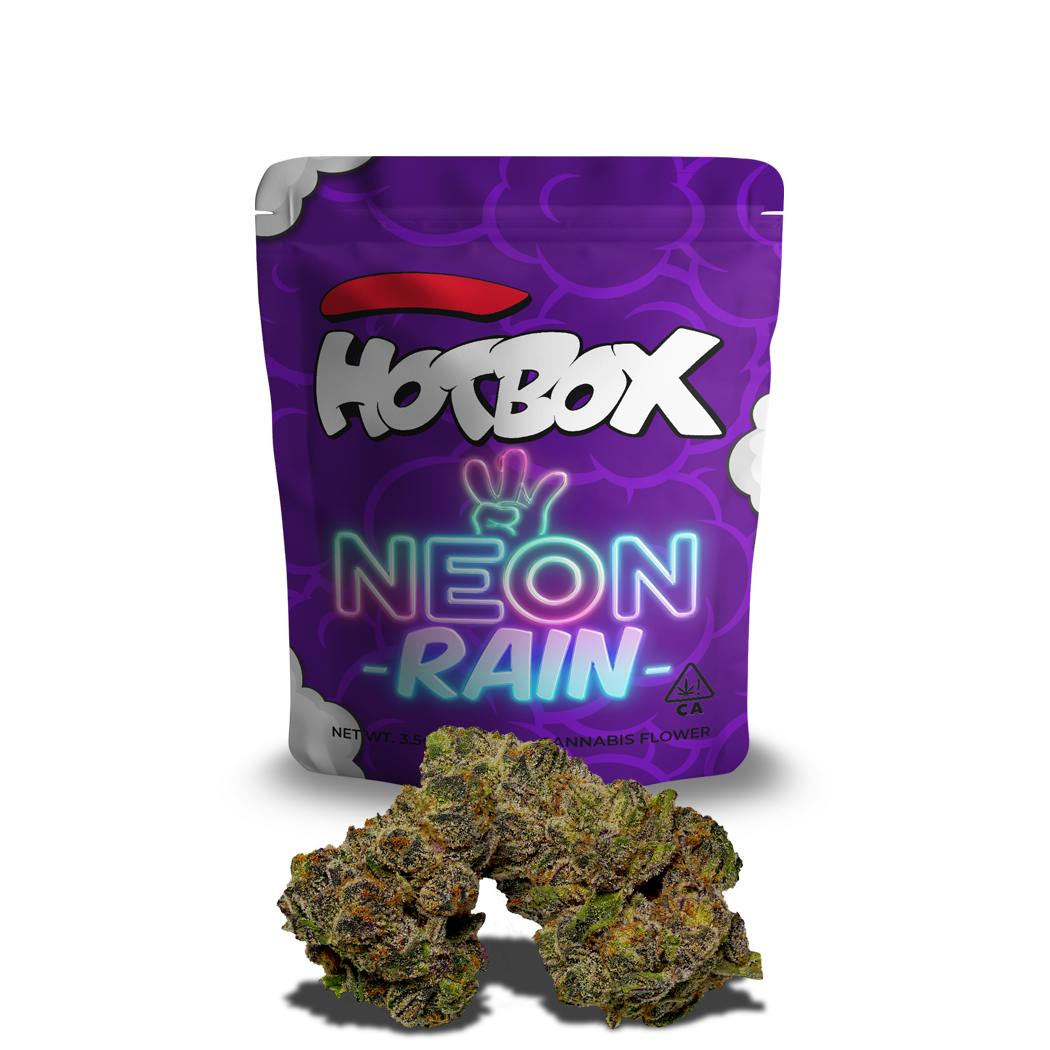 HOTBOX | Neon Rain Hybrid (3.5g or 1/8th) Indoor Flower