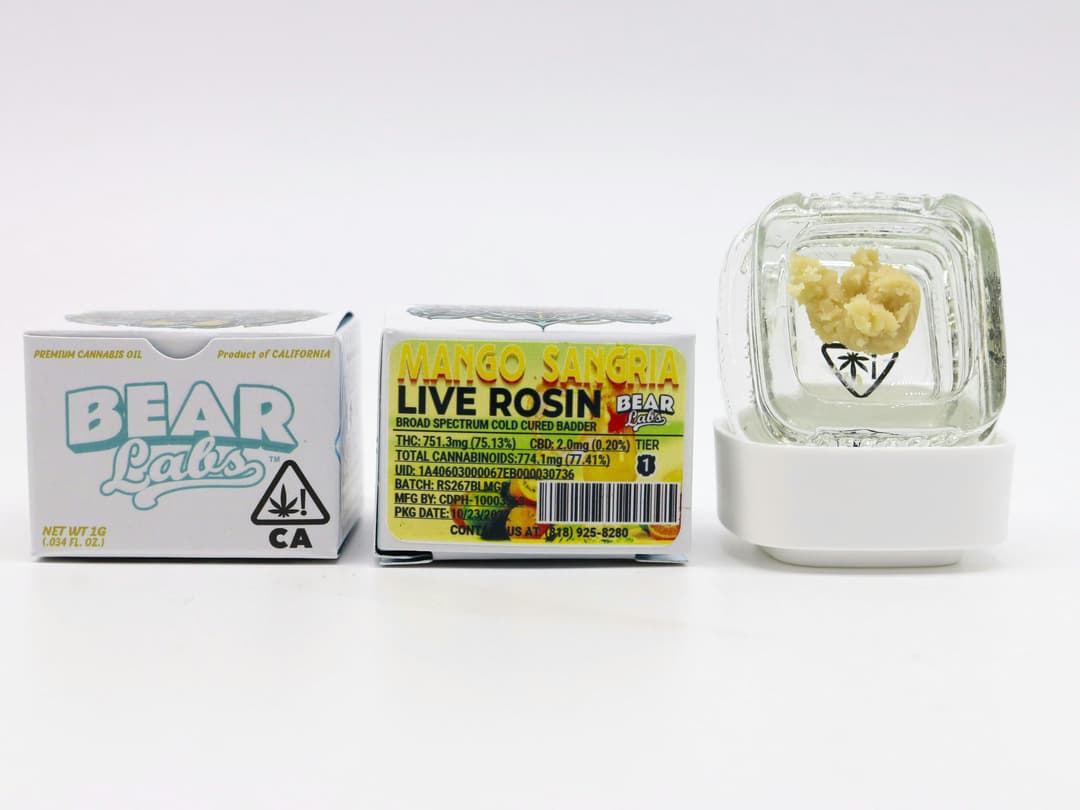 Mango Sangria T1 Live Rosin - 1g