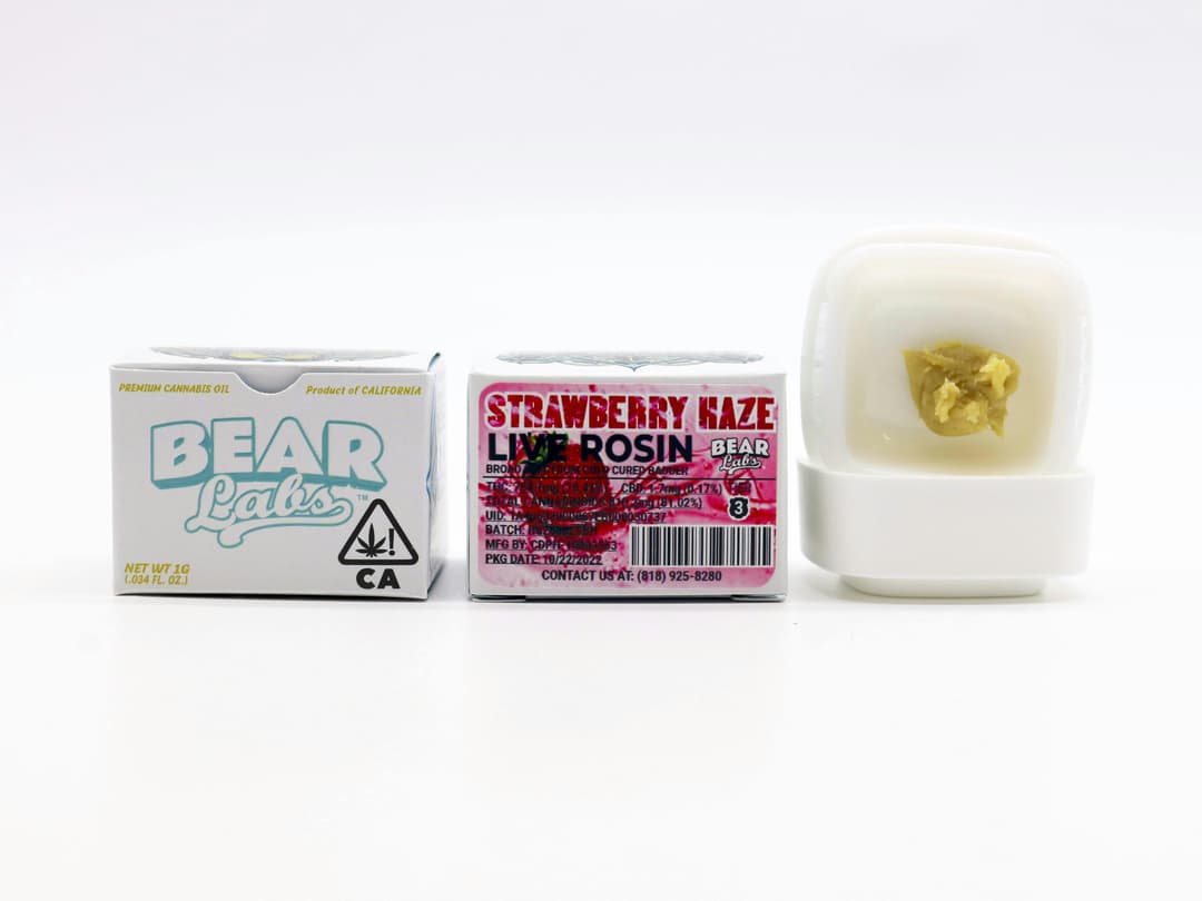 Strawberry Haze T3 Live Rosin - 1g