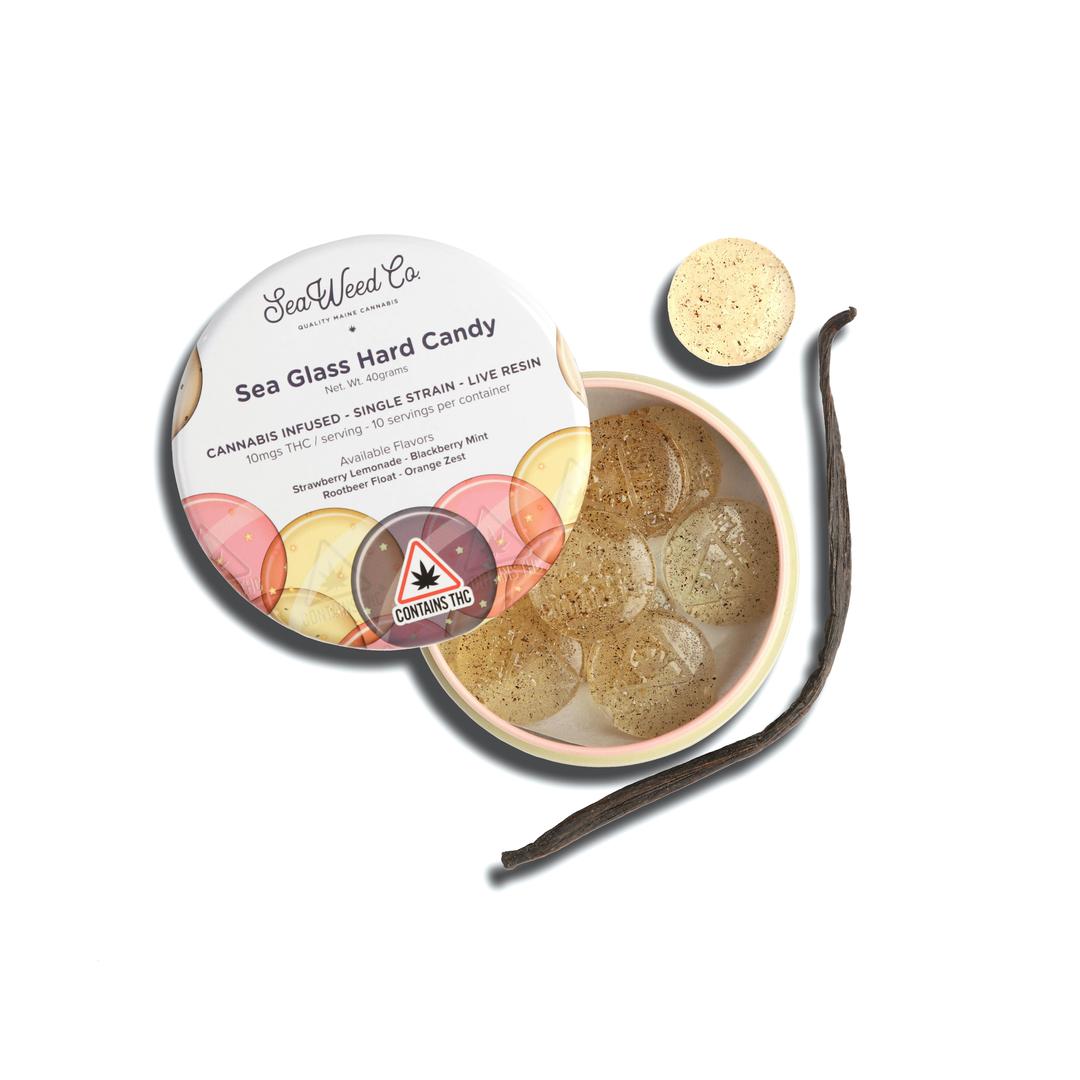 SWC - Hashplant strain - Root Beer Float Sea Glass - 100mg
