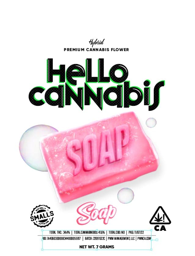 Hello Cannabis - Soap (H) - smalls [7G]