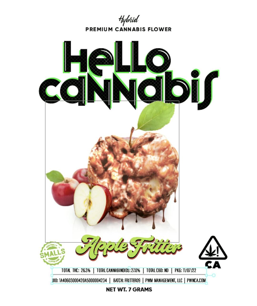 Hello Cannabis - Apple Fritter (H) - smalls [7G]