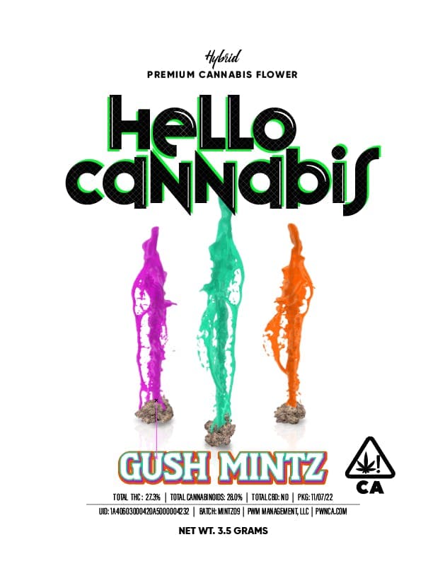 Hello Cannabis - Gush Mintz (H) [3.5G]