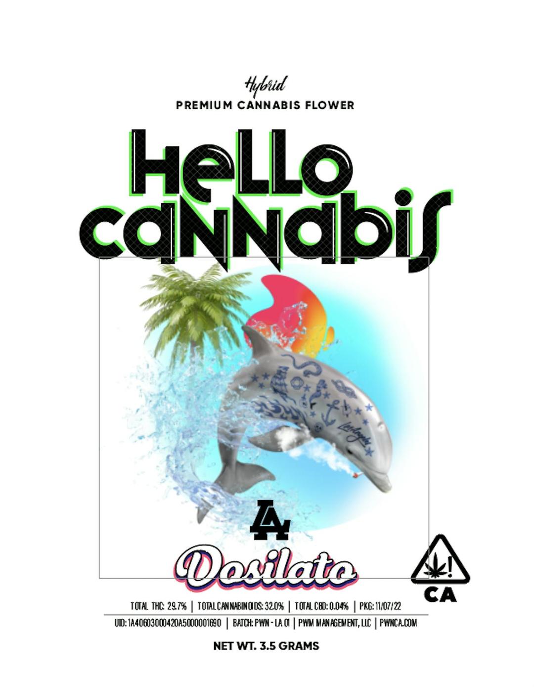 Hello Cannabis - L.A Dosilato (H) [3.5G]