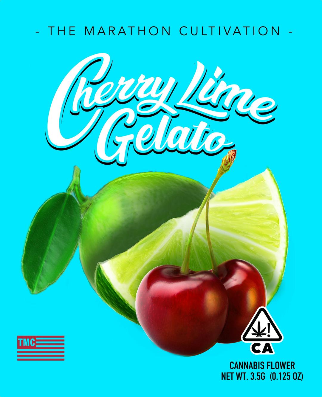 Cherry Lime Gelato Flower