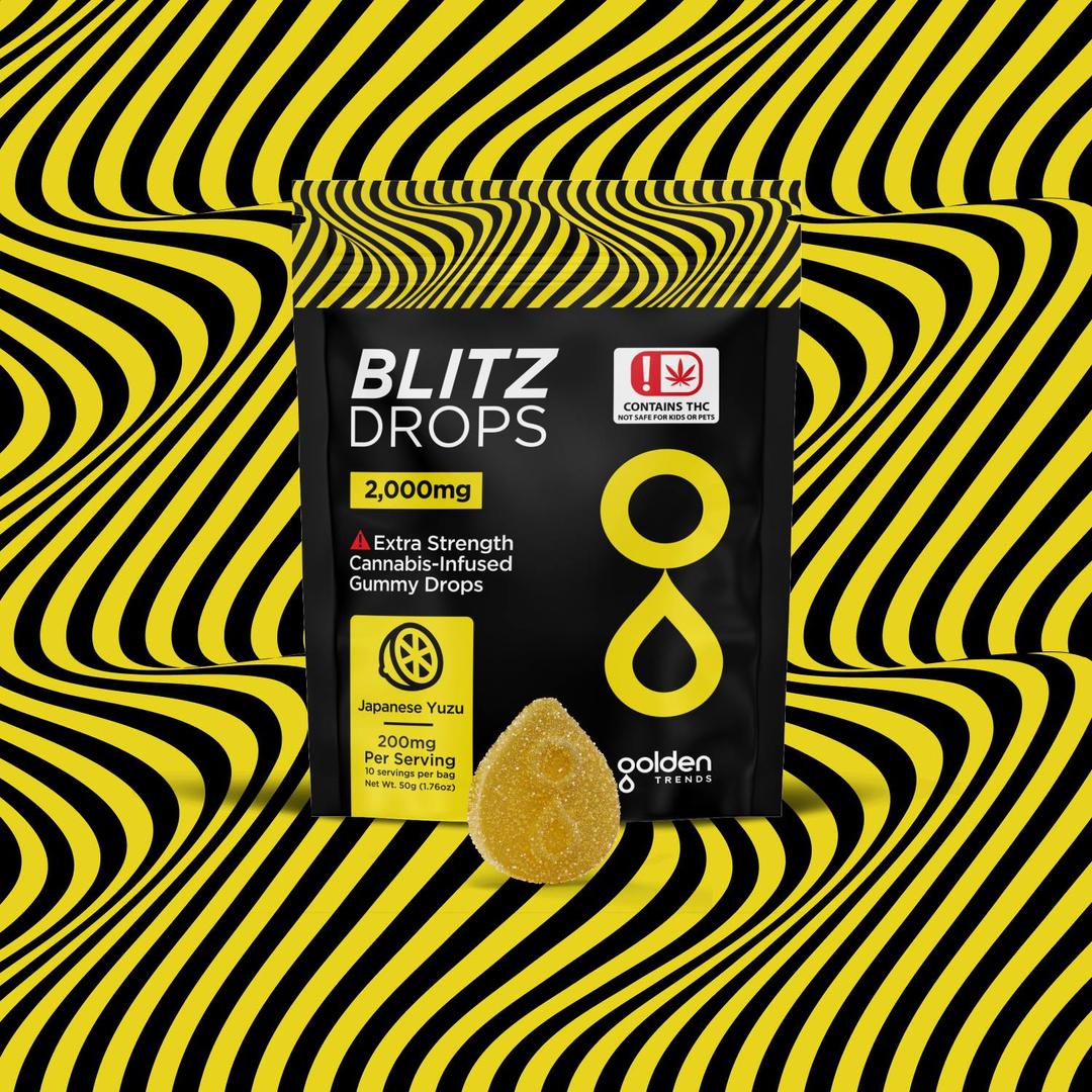 Blitz Drops - Japanese Yuzu (Citrus) - 2,000mg