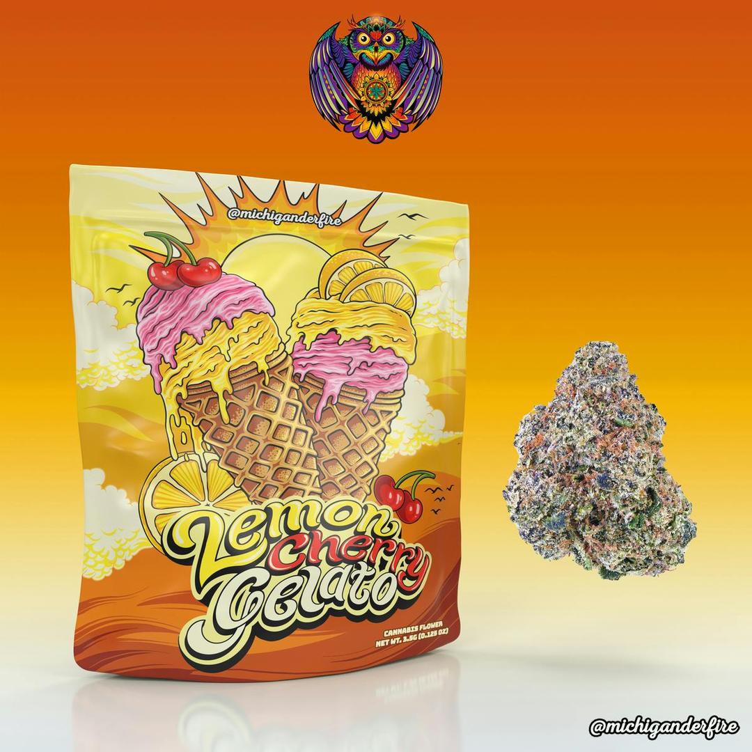 Michigander Fire - Lemon Cherry Gelato