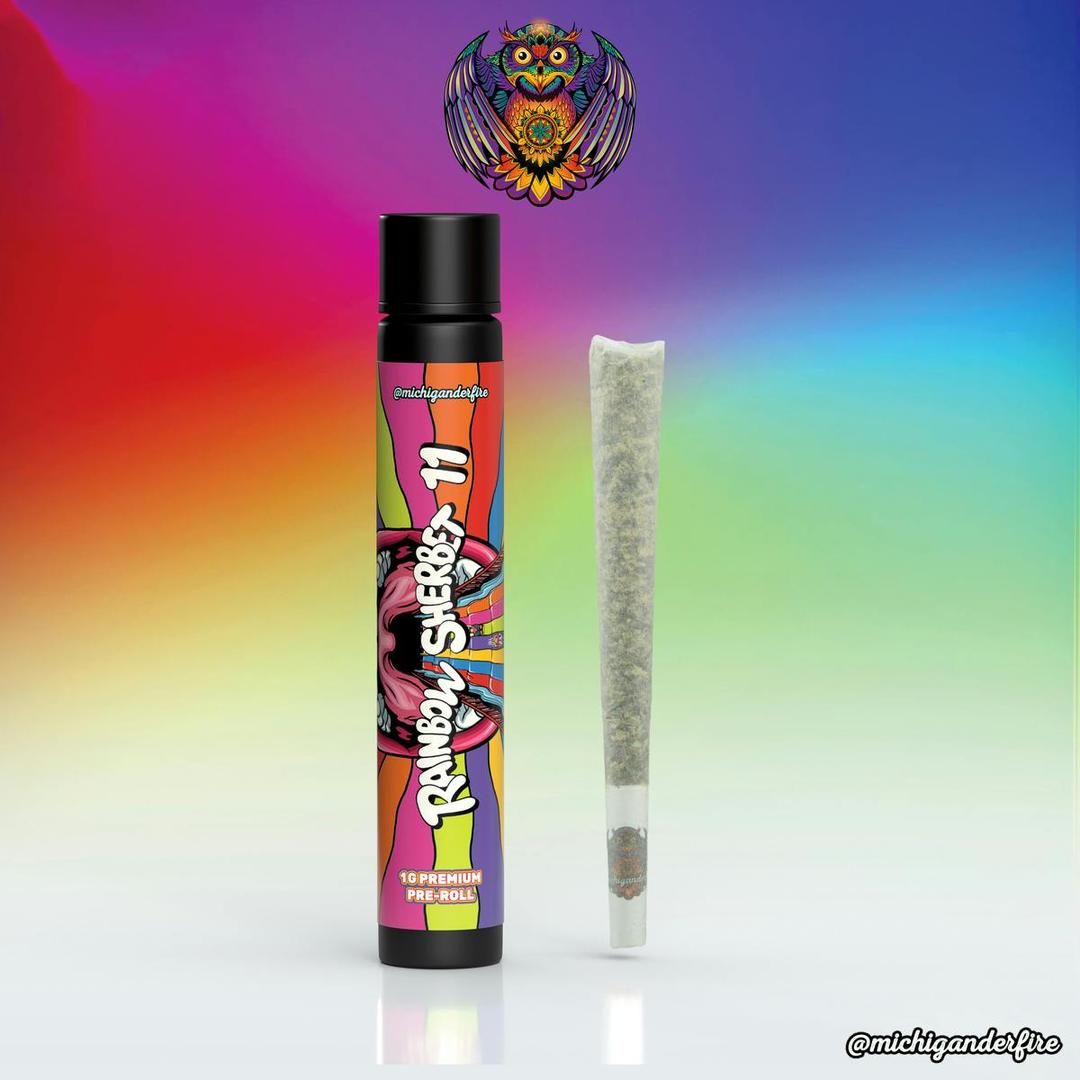 Michigander Fire - Rainbow Sherbet 11 (RS11)