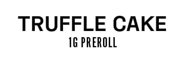 Truffle Cake | 1g | Indoor | Preroll
