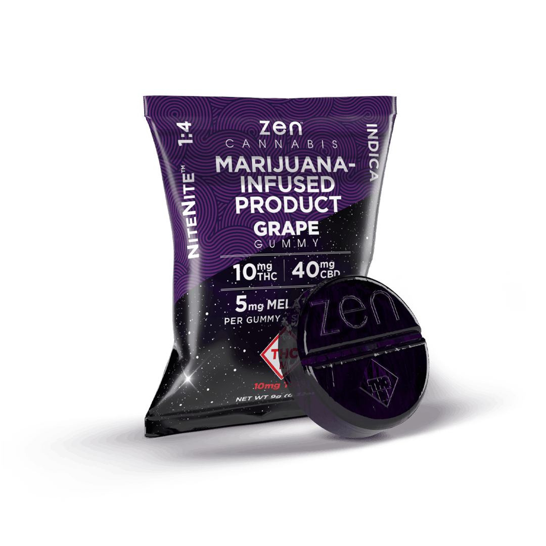 Zen Cannabis Grape NiteNite Single Gummy