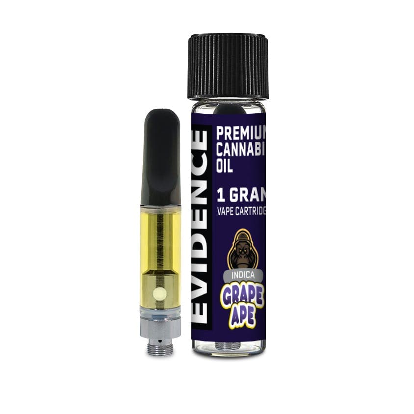 Evidence™️ 1g Vape Cartridge - Grape Ape