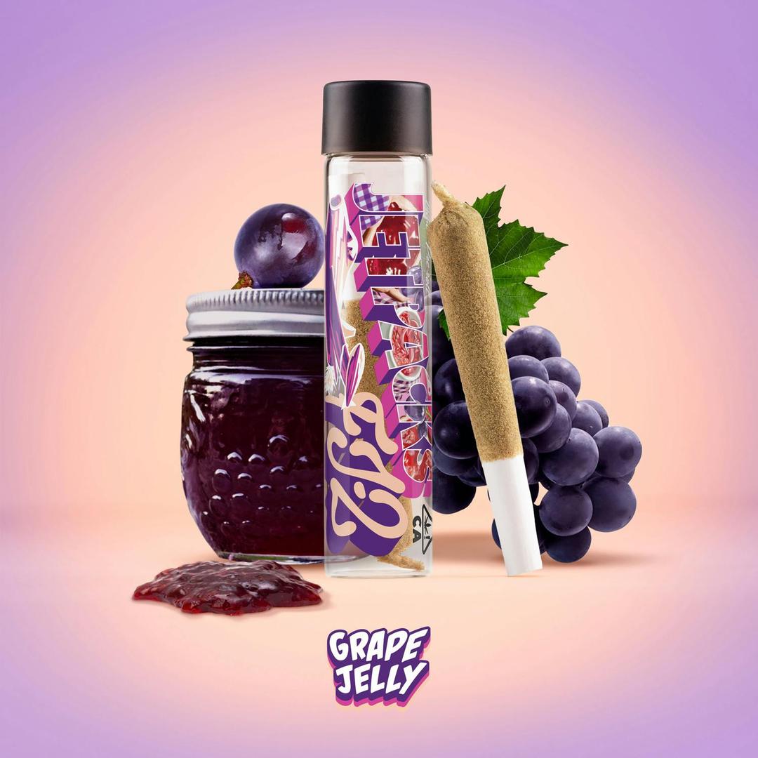 Grape Jelly FJ-2 (2G Infused, THCA Concentrate & Kief Covered)
