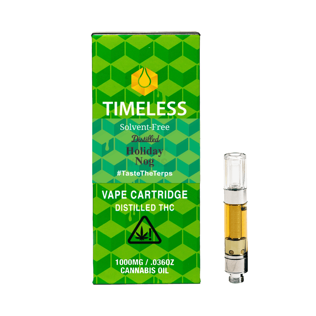 Timeless Holiday Nog 1000mg Vape Cartridge (Chill)