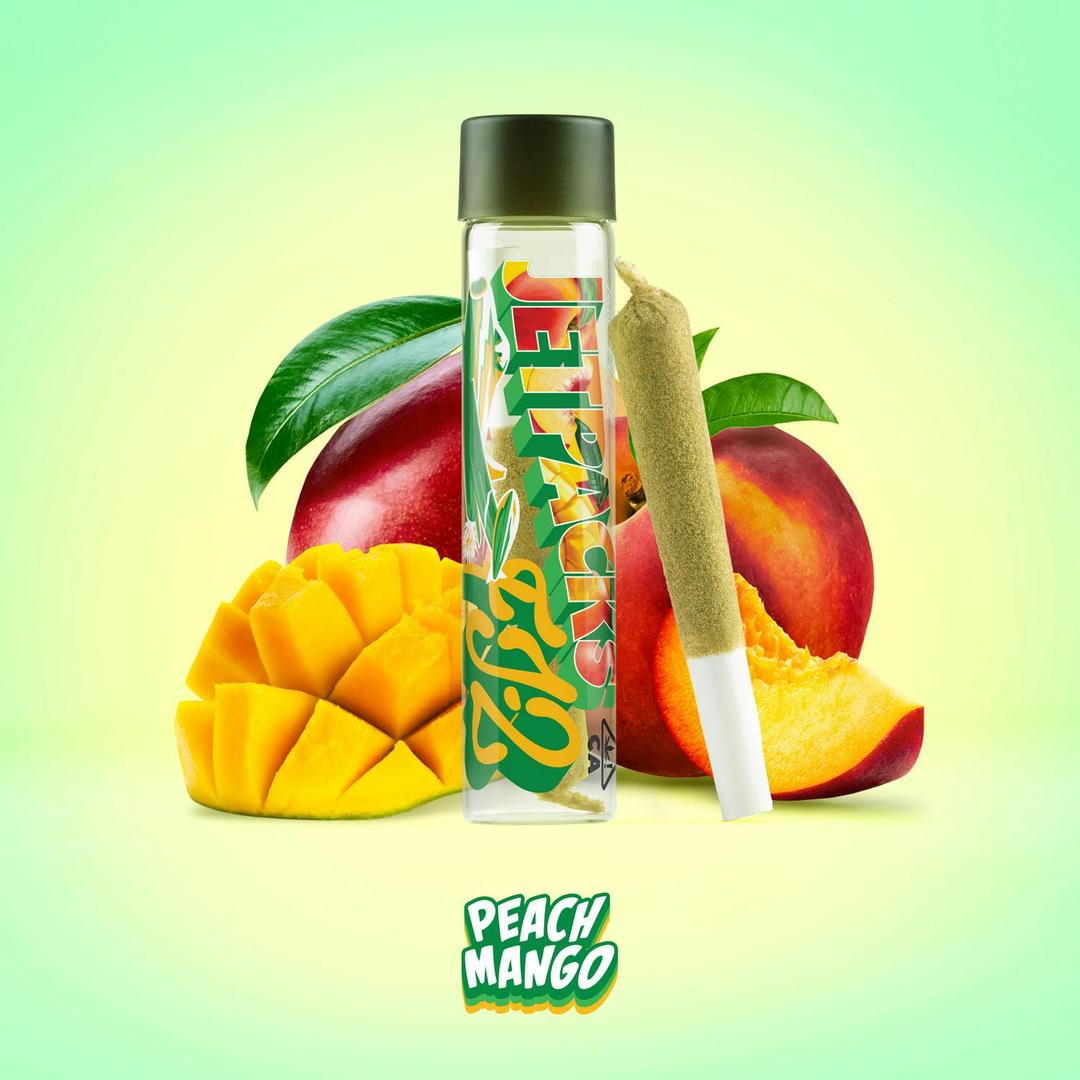 Peach Mango FJ-2 (2G Infused, THCA Concentrate & Kief Covered)