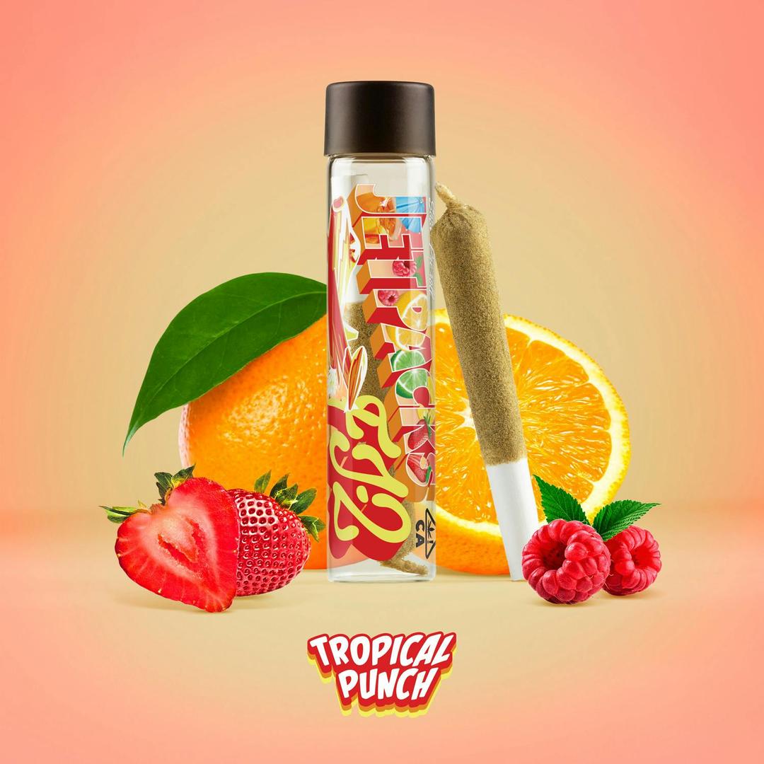 Tropical Punch FJ-2 (2G Infused, THCA Concentrate & Kief Covered)