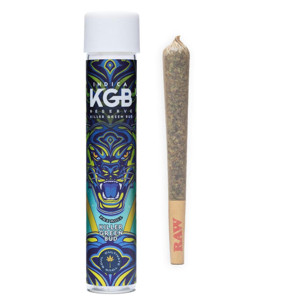 KGB RESERVE - KILLER GREEN BUD - BERNIE HANNA BUTTER - 1 GRAM