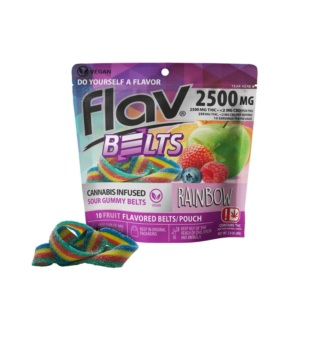 Rainbow Belts 2500mg